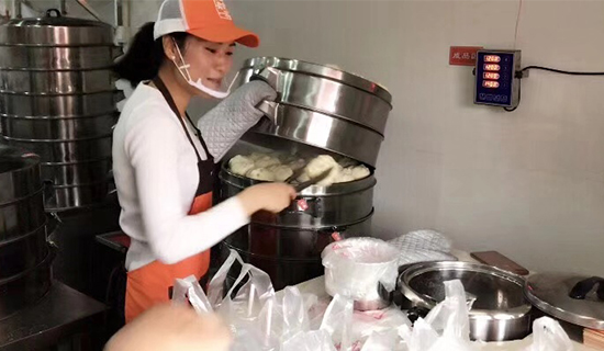 包子加盟 蜀食一家五馅包